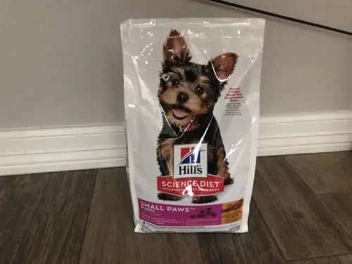 recommended puppy food.
